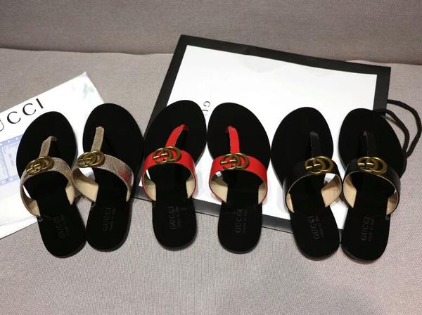 

luxury designer women summer black white rubber slippers beach slide fashion scuffs sandals indoor shoes size 35-42
