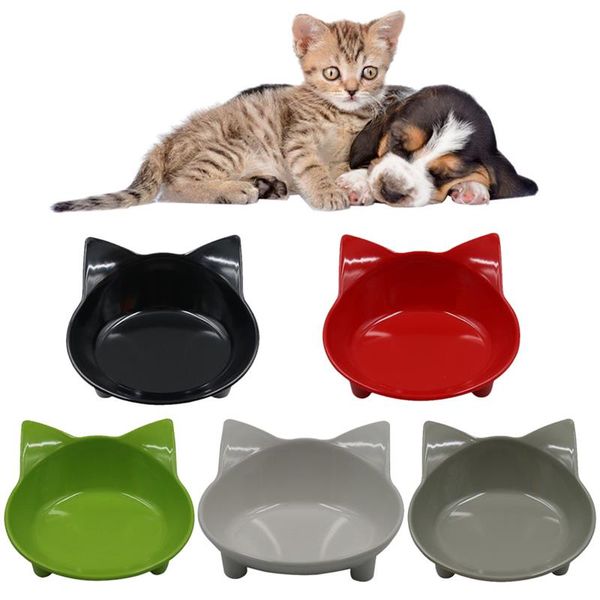 Acheter Bol Pour Chien Pour Chat Bol De Nourriture Pour Chiot Chat Boîte Pour Boisson Pour Chiot Pour Animal De Compagnie Eau Bol Antidérapant Noir