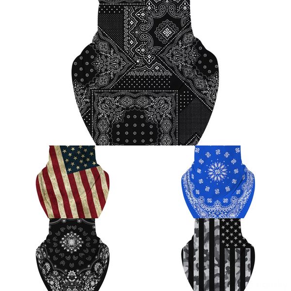 

gkeis outdoor seamless versatile magic skull neckerchief face mask scarf cycling riding masks warm halloween scarf costumes, Black