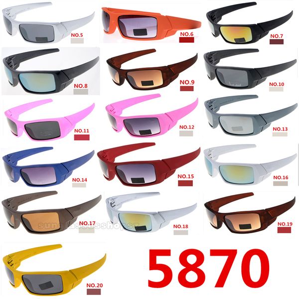 

classic 5870 sunglasses fashion designer brand eyeglasses not polarized uv400 sun glasses men women sport cycling glasses, White;black