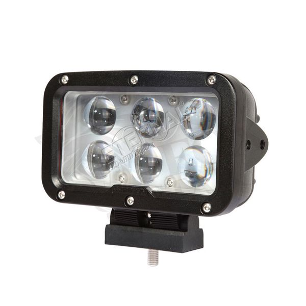 

2pcs 60w led work light bar super spotlight cannon driving headlight for 4x4 offroad pick up trucks tractors construct