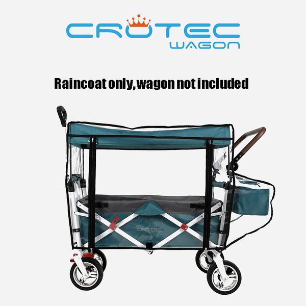 

crotec wagon crotec wagon rain shelter children's trolley twins can sit in a baby rain cover not include stroller ,water proof