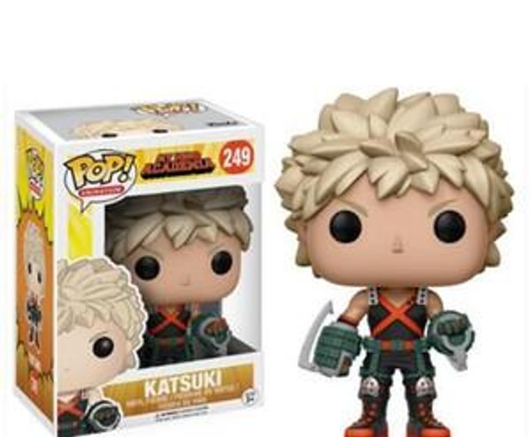 

xmas gift funko pop my hero acamedia katsuki vinyl action figure with box #249 popular toy wholesale and retail