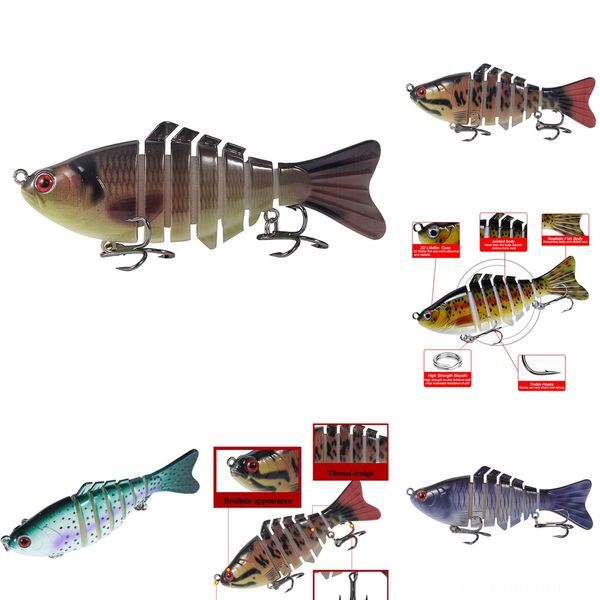 

oyg2l soft lead-head hook fishing bait double-tailed luya bait combination set insect set pheasant set