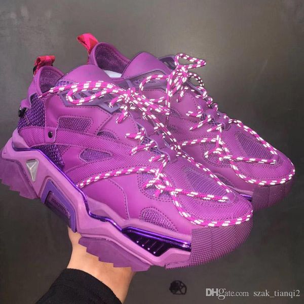 

2020 new fashion luxury women's thick-soled casual shoes fashion comfort increased ladies sports casual shoes 205w39nyc size 35-45, Black