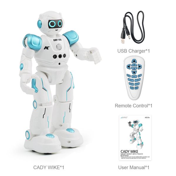 

r11 remote control robot& kid accompany toy intelligent touch gesture sensing robot singing and dancing party boy birthday gift jjrc