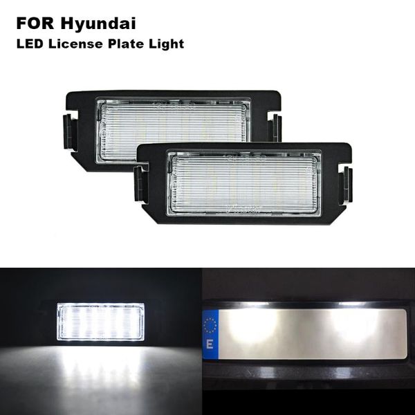 

2 pcs led license plate light number plate light for xg30 i20 coupe kia picanto rio iii ub 2011-2015 car accessories