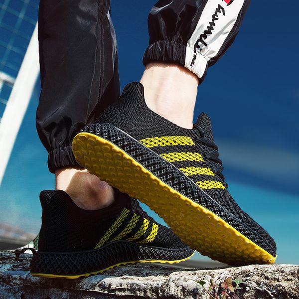 

new men's shoes mesh running shoes fashion sneakers breathable comfort casual