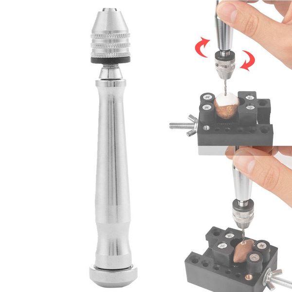 

watch pin vise hand manual drill portable diy tool jewelry watch repair drilling tool for jeweler watchmakers