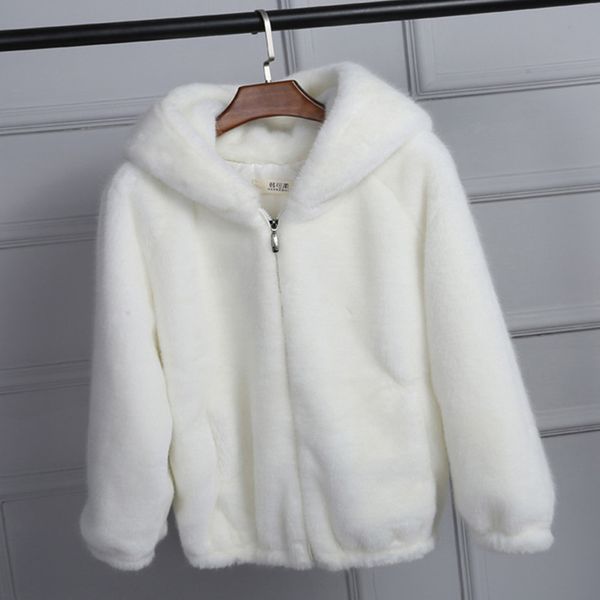 

largerlof faux fur coat women winter 2018 fluffy coat thick warm women winter coats and jackets fc57012, Black;brown