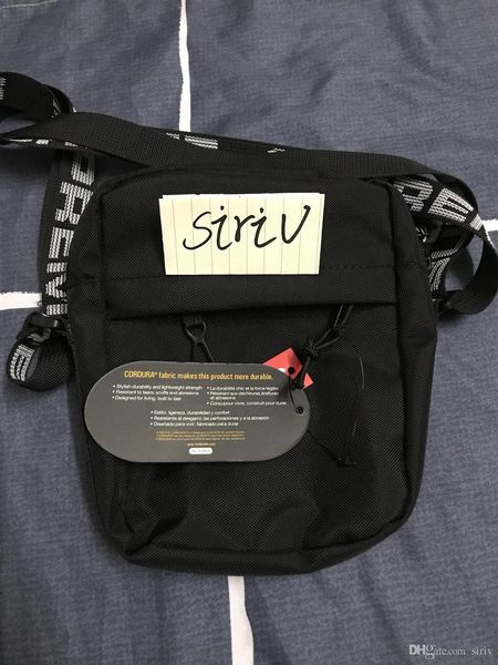 

sup 44th pack chest pack sup fanny pack fashion waist bag men canvas hip-hop belt bag men messenger bags 18ss small shoulder bag