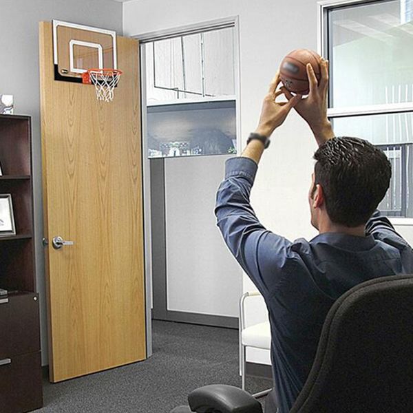 

transparent hanging door basketball board punch-mini basketball hoop