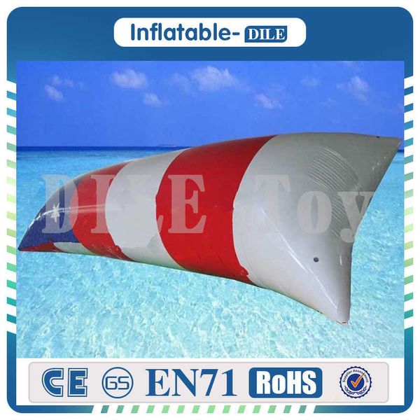 

7m*3m 0.9mm water pillow water blob jump inflatable water blob for sale any color you want