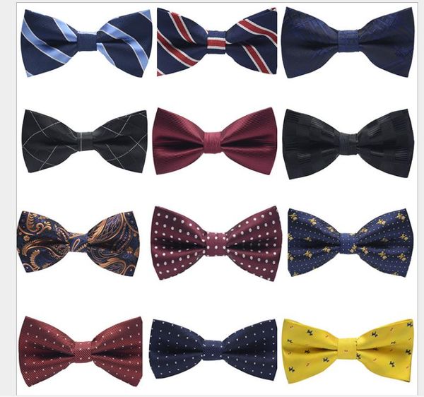 

men's bow tie korean fashion wedding bridegroom bow suit banquet, Blue;purple