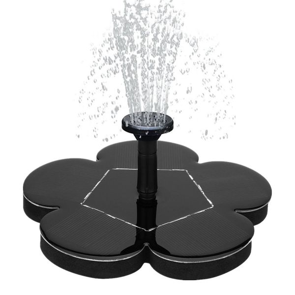

solar power bird bath fountain water floating small pond garden patio decoration watering convenient garden device