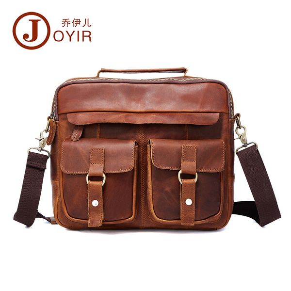 

vintage men's bag fashion leather handbag messenger bag business