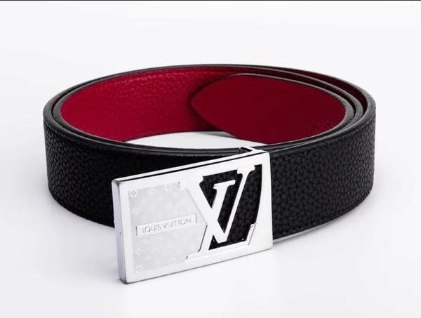 

stylish and simple belt, 105cm-125cm, leather belt women's belt jeans fashion simple and versatile men's belt casual outdoor, Blue;gray