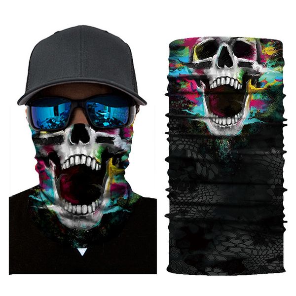 

cool winter mask balaclava hat shield mask cycling seamless hood ski ghost motorcycle mask