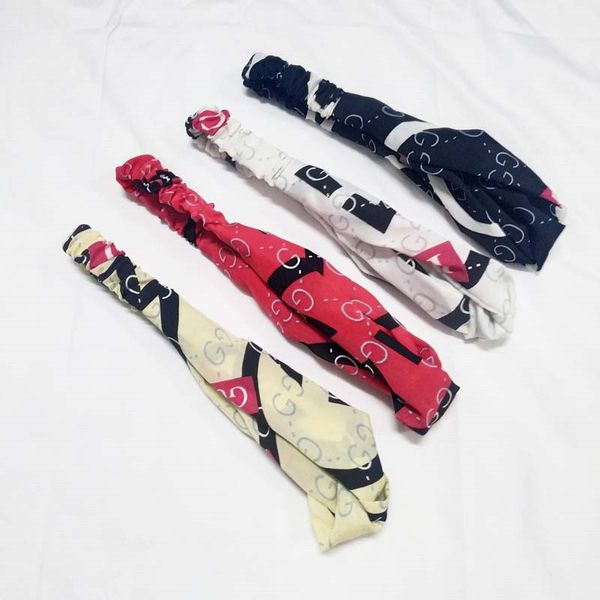 

женская новые оголовье письмо печати stretch аксессуары для волос оголовье спорт йога отдых аксессуары для волос, Silver