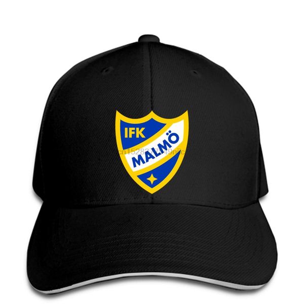 

men baseball cap ifk malmo logo snapback cap women hat peaked, Black;white