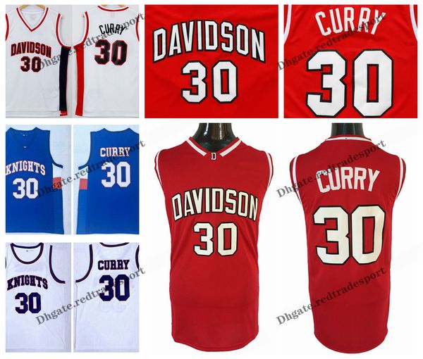 

mens stephen curry davidson wildcat college basketball jerseys stephen curry charlotte christian knights high school stitched shirts s, Black