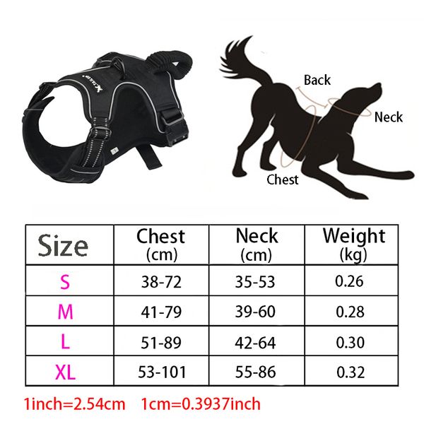 

medium and large dogs and dogs explosion-proof double stack chest strap traction collar reflective belt clothes pet accessories