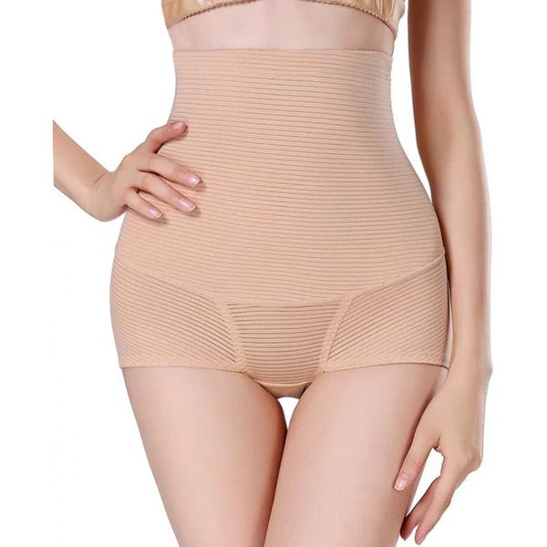 

high waist body shaper waist trainer hip shaping cincher butt lifter with tummy control panties women panties shapewear, Black;white
