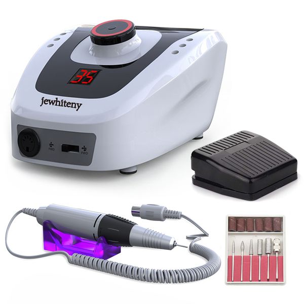 

professional electric nail drill machine accessories 32w 35000rpm nail file manicure cutters nail drill
