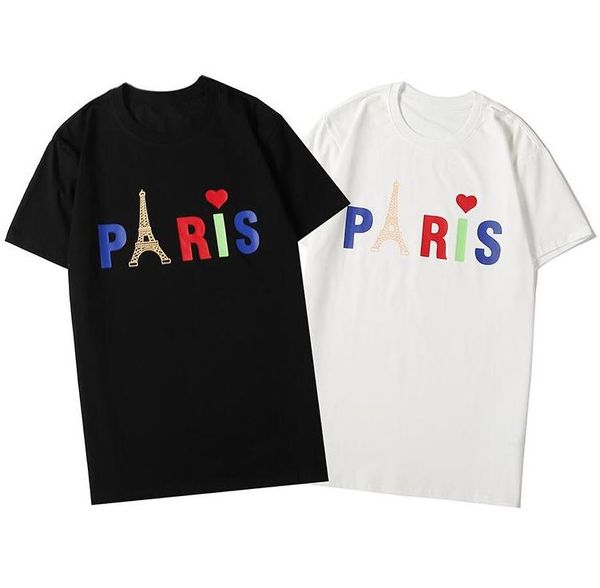 

конструктор высокого качества футболка мужские футболки с буквами лето марка мужчины футболка пуловер мужчин верхняя одежда размер s-2xl, White;black