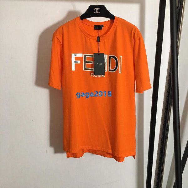 

high end женщины девушки футболка лоскутное письмо мотив патч круглый вырез с коротким рукавом блузка футболка мода роскошный дизайн пуловер, White