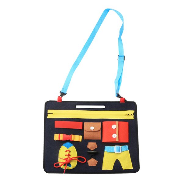 

learn to button, buckle, zip and lace kids early learning educational toys