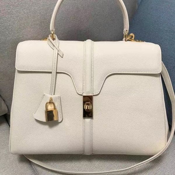 

high-end customized classic designer lady's handbag can be slanted with one shoulder and cowhide material in 5 colors to choose from