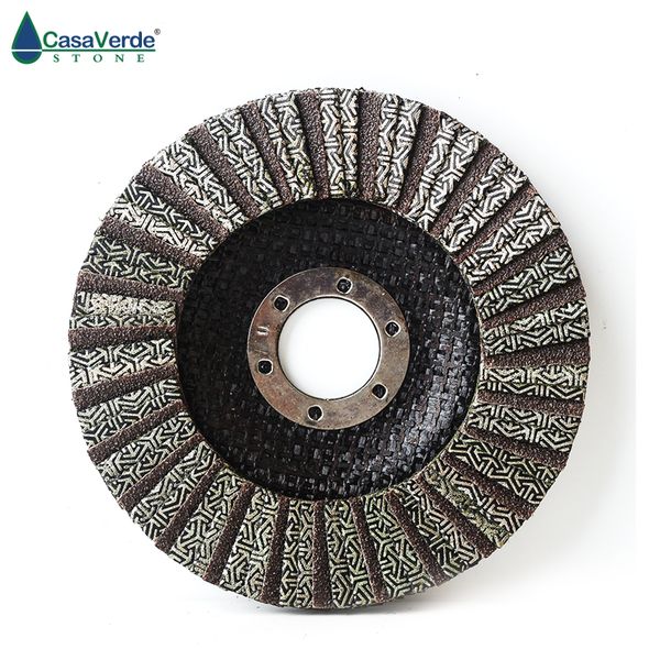 

4.5 inch 115mm electroplated flap disc polishing wheels diamond electroplated abrasive disc for grinder dry wet flap