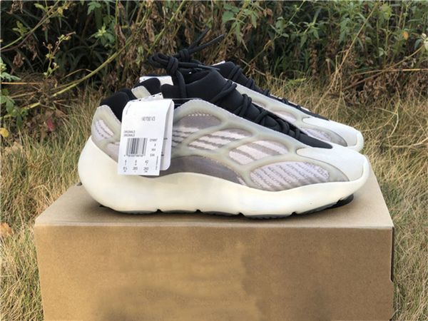 

new authentic originals 700 v3 azael fw5191 fw5190 ef9897 white kanye west men women running shoes sports sneakers with box, Black