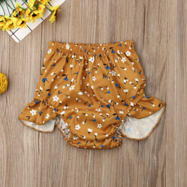 

toddler infant baby girls floral wings pants shorts bottoms pp bloomers panties, Black