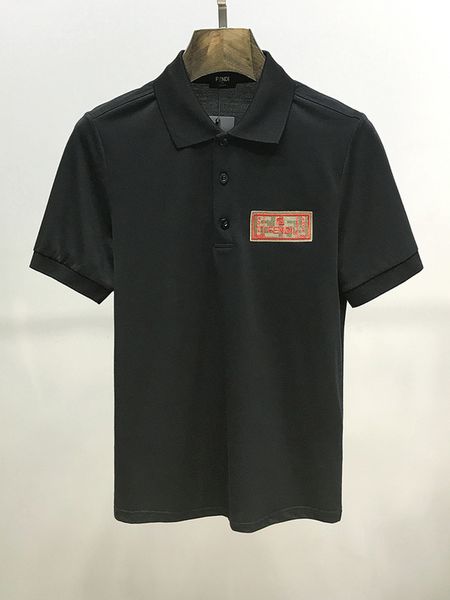 

new mens summer polo embroidery mens polo shirts fashion shirt men women high street casual tees size -3xl, Gray