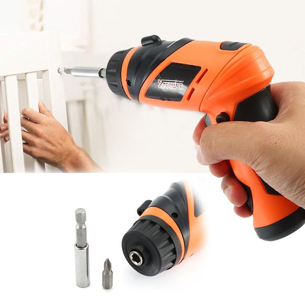 

cordless screwdriver mini battery operated screwdriver with led light electric power drill portable repair tool sets
