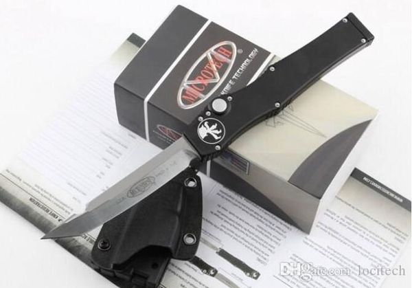 

Специальное Предложение! Микро-МТ техника гало V Танто нож (4.6" атласные) 150-5 одним действием автоматический тактический нож выживания передач ножи с kydex оболочка