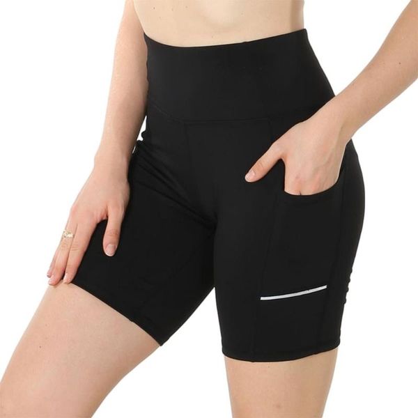 

new summer women workout shorts high waist short leggings elastic tight hip lifting fast dry running fitness gym yoga pants, White;red