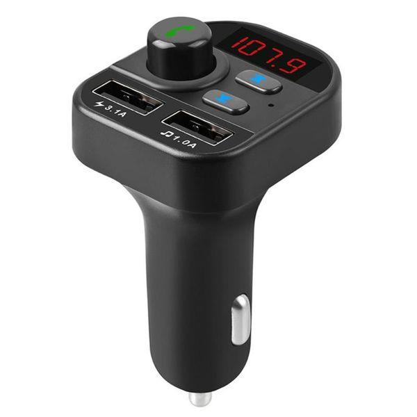 

805e bluetooth 5.0 fm transmitter handscar kit mp3 player usb charger