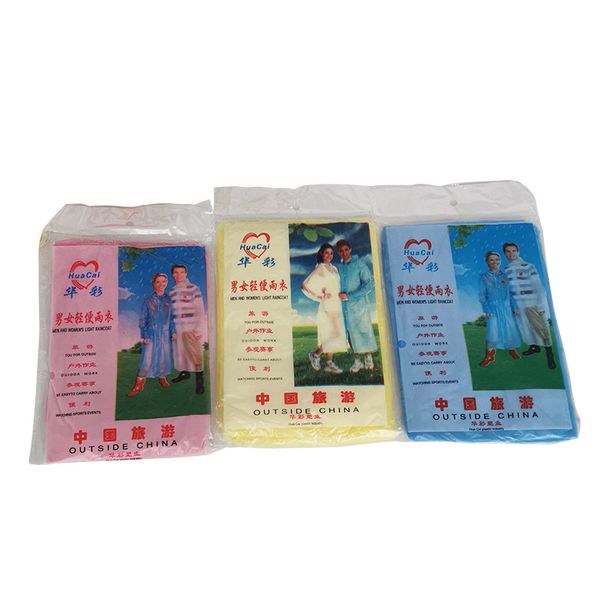 

fashion onetime raincoat disposable pe raincoats disposable poncho rainwear travel rain coat rain wear