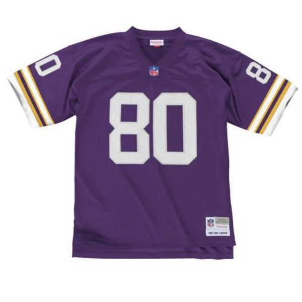 

cris carter # 80 mitchell несс мужской пенсионер наследие джерси, Gray