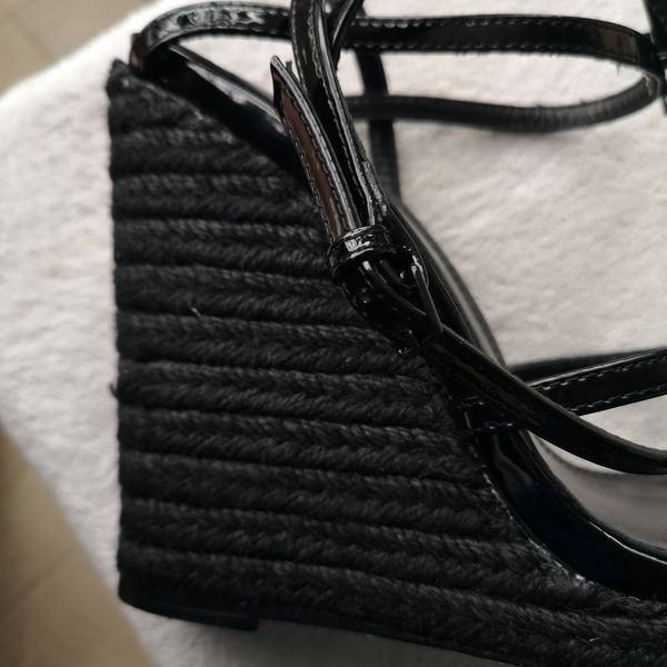 

The late t high end de igner hemp rope knitted women 039 andal leather ribbon combination women 039 hoe luxury hill ide h