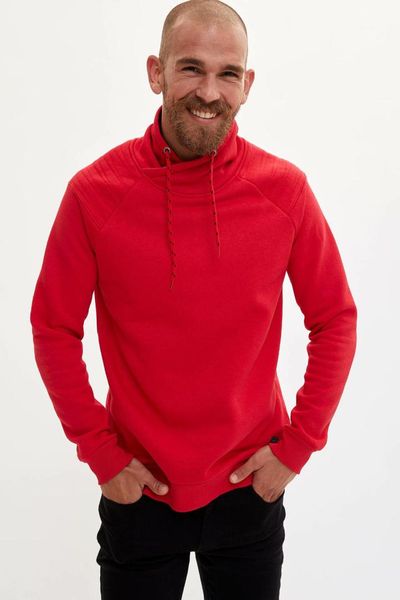 

defacto man sweat shirt-l0544az19au, Black