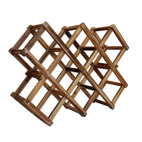 

new classical wooden red wine rack10 bottle holder mount kitchen bar displa