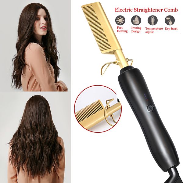 

comb comb hair curler hair straightener and curler pro 2 in 1 twist hair curling & straightening iron straightener