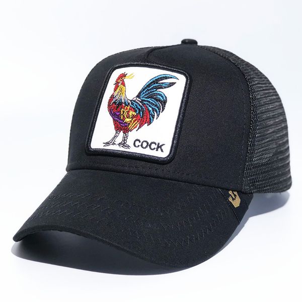 

петух шаблон бейсболка горячая продажа вышивка бейсбольная сетка шляпа крышка, Blue;gray