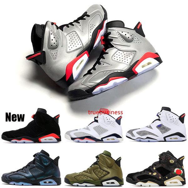 

basketball shoes 6 6s bred jsp reflective silver ltr oreo pinnacle tinker hatfield black cat all star mens trainer sports sneakers 7-13