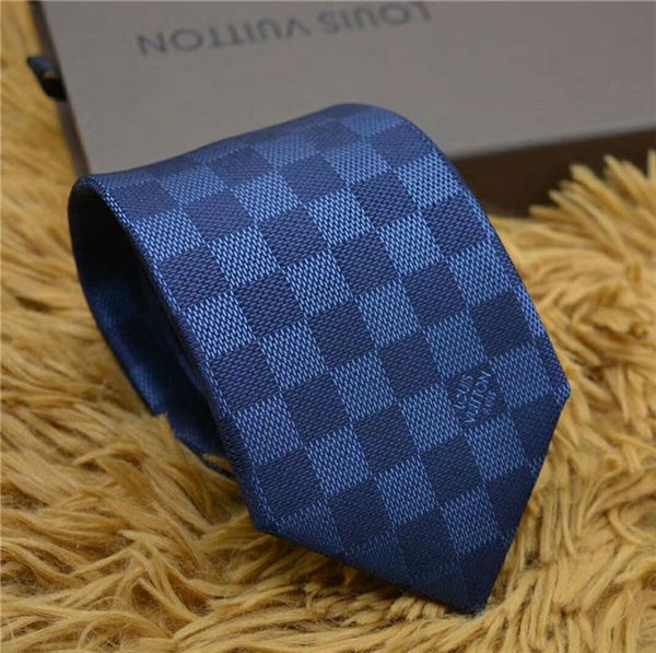 

2019u ine tie men fa hion ca ual 8 cm vintage luxury de igner tie brand box packaging, Blue;purple