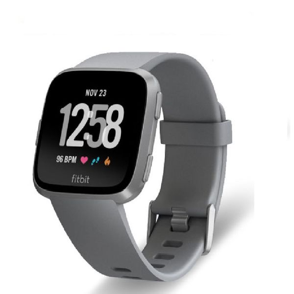 

for versa band silicone replacement watch band versa lite wristband wrist strap smart watch strap soft smartwatch, Black;brown